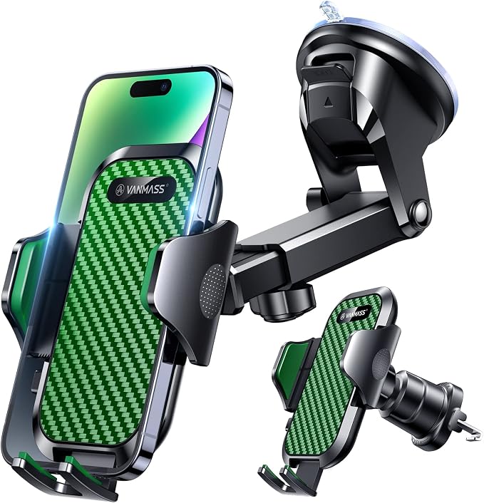 VANMASS Phone Holders for Your Car 2026 Ultimate Phone Mount Military-Grade by VANMASS