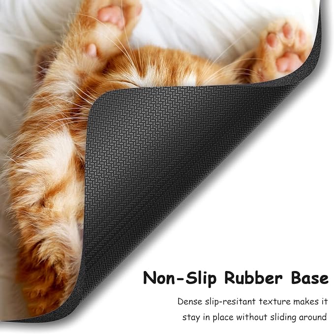 Dapesuom Small Mouse Pad, 6 x 8 Inch Thick Rubber Premium-Textured Non-Slip - Image 4
