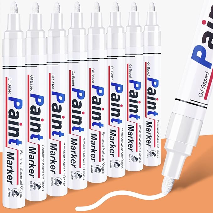 DAPAWIN White Permanent Marker Waterproof by dapawin