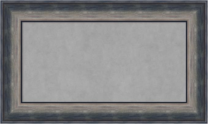 Amanti Art Silver Framed Magnetic Board 18x30 Small Vision Board by AmantiArt