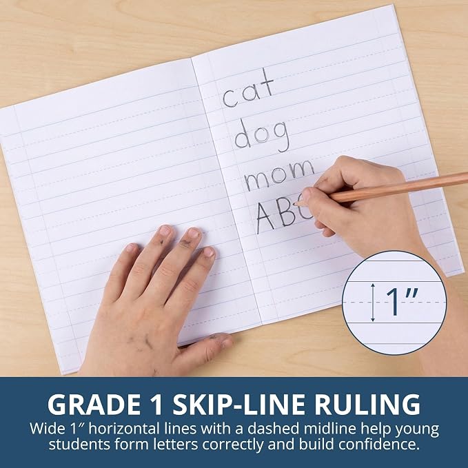 Roaring Spring Grade One Composition Book, 10 x 8 Inches, 50 Sheets - Image 2