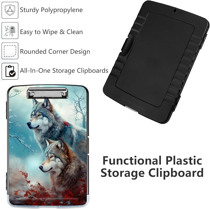 Clipboard with Storage, A4 Storage Clipboard, High Capacity Clipboards - Image 5