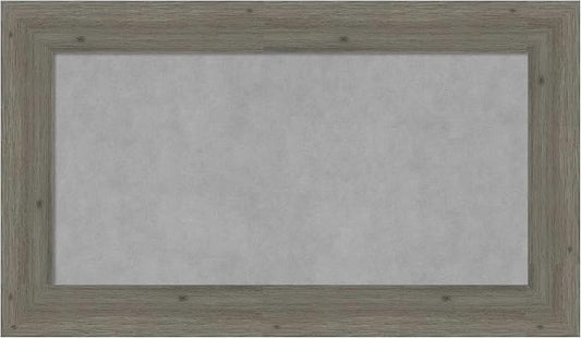 Amanti Art Grey Framed Magnetic Board 17x29 Small Vision Board by AmantiArt