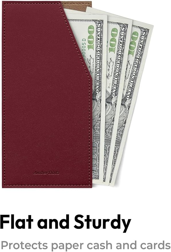 carrotez PU Leather Card and Cash Envelope - Image 4