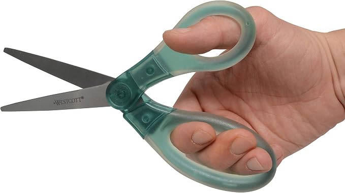 Westcott 8" Gel-Grip Multipurpose Scissors - Image 3