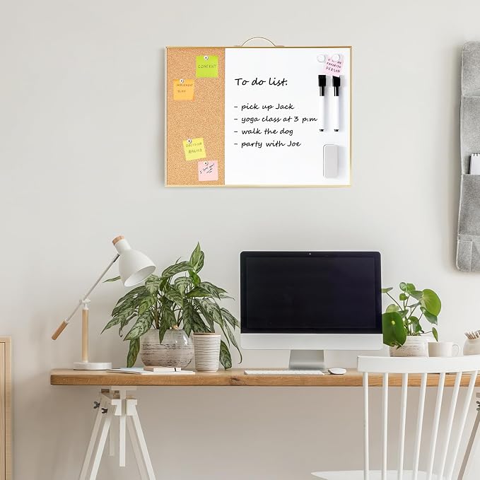 Small Cork Board Whiteboard Combo - Image 5