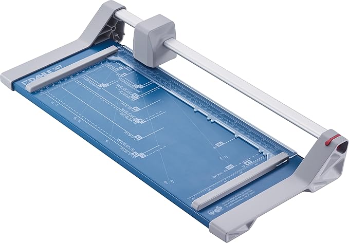 Dahle 507 Personal Rotary Trimmer, 7 Sheet Capacity, Self-Sharpening, Automatic by Dahle