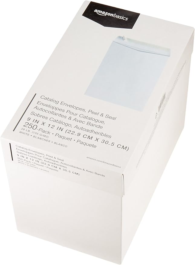 Amazon Basics Catalog Mailing Envelopes, Peel and Seal, 9x12 Inch - Image 7