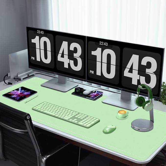 Non-Slip Desk Pad, PU Leather Desk Mat - Image 5