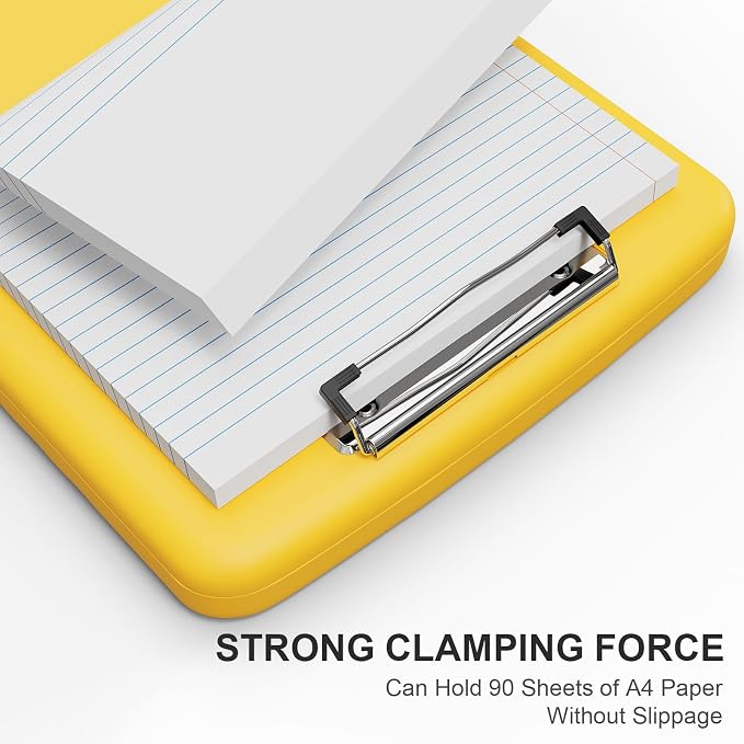 Plastic Clipboard with Storage, 8.5 x 11 Storage Organization Box Side-Opening - Image 4