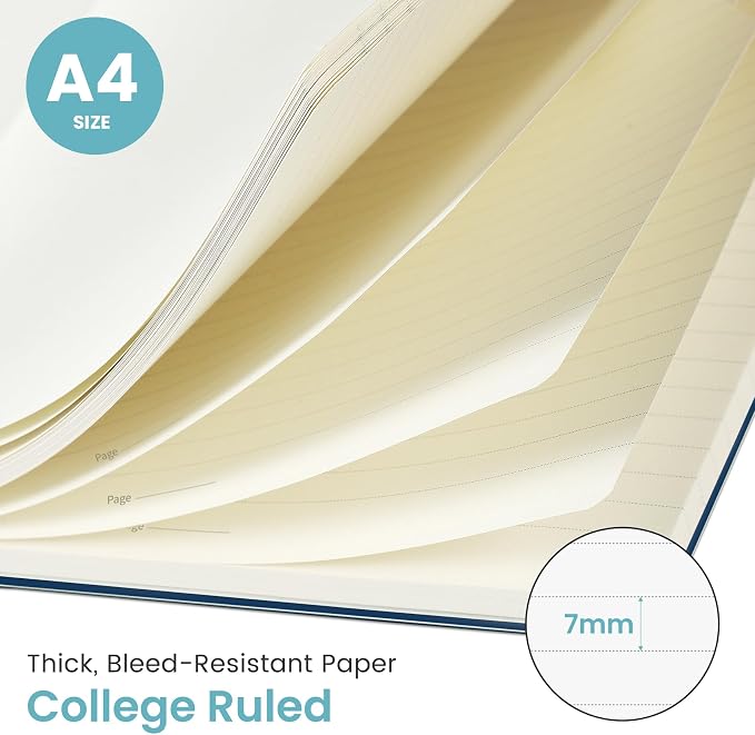 Taja Large Spiral Lined Journal - Image 3