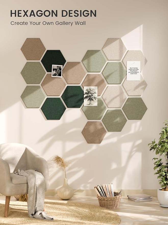 Fluxynara Hexagon Cork Board Alternative - Image 6