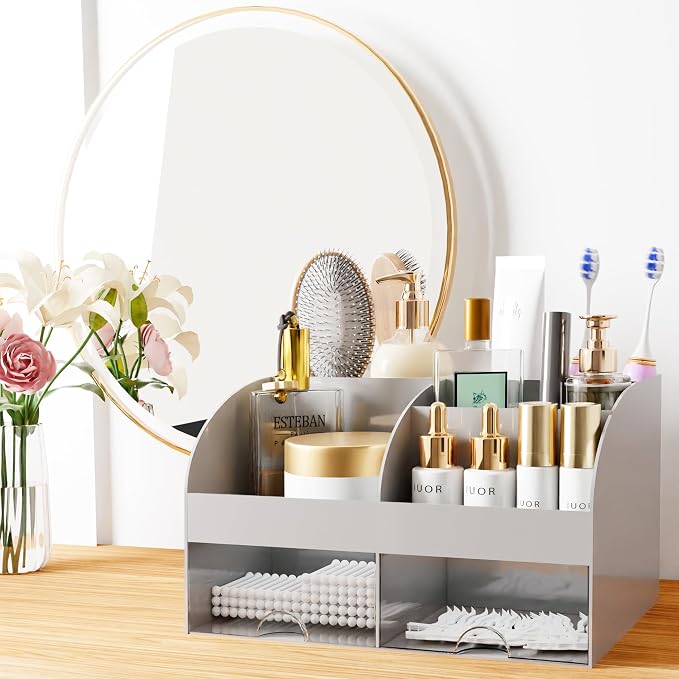 Makeup Organizer with Drawers, Cosmetic Storage - Image 3