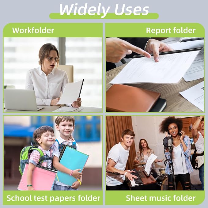 100 Pcs Clear Report Covers - Image 6