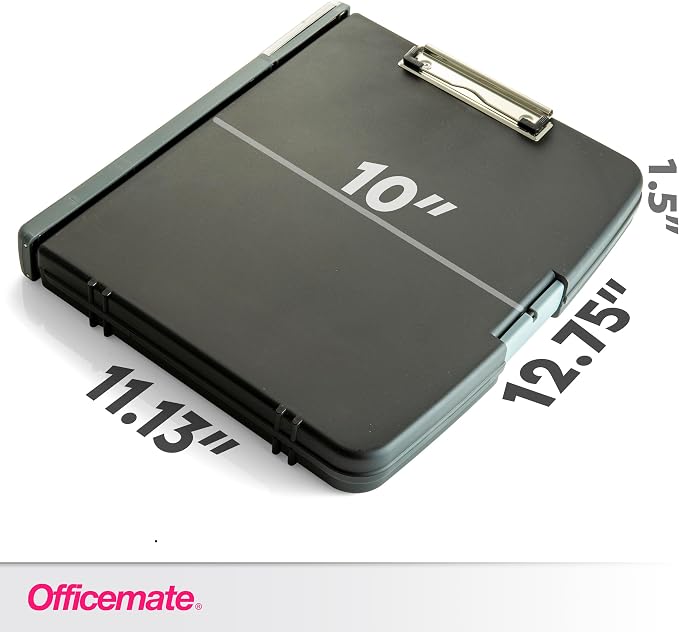 OIC83309 - OIC Ringbinder Clipboard Storage Box - Image 2