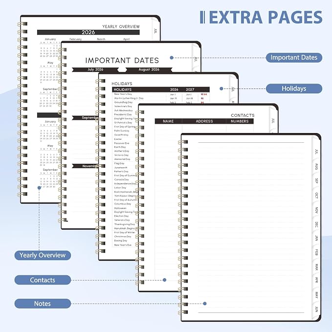 Planner 2026-2027, Weekly and Monthly Academic Planner, July 2026 - Image 5