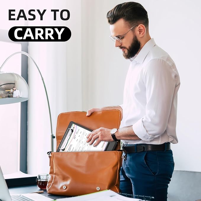 Clipboard with Storage, Plastic Storage Nursing Slim Clipboard with Low Profile - Image 5