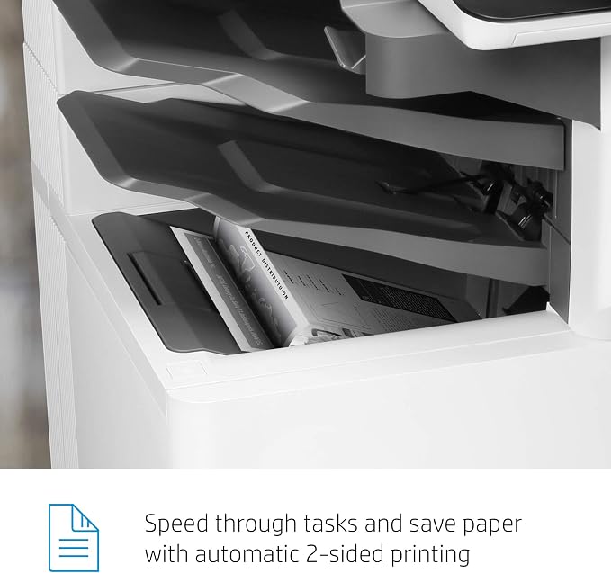 HP LaserJet Enterprise MFP M634z Monochrome All-in-One Printer - Image 9