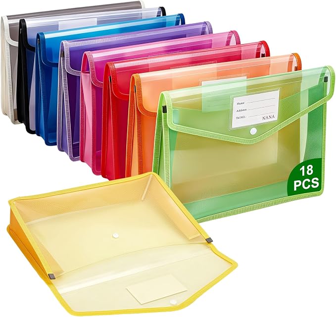 CUTHOLLOW Plastic Expandable File Organizer Folder by CUTHOLLOW
