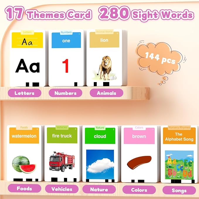 HOMESTEC Toddler Talking Flash Cards - Image 8
