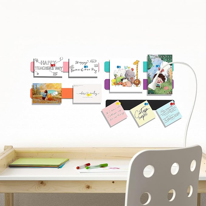 5 Pack Felt Pin Board Bar Strips Bulletin Board - Image 7