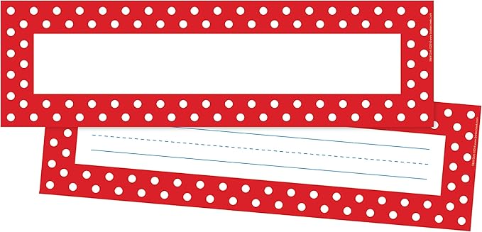 Barker Creek Double-Sided Desk Nameplates & Bulletin Board Signs, Bulletin by BarkerCreek