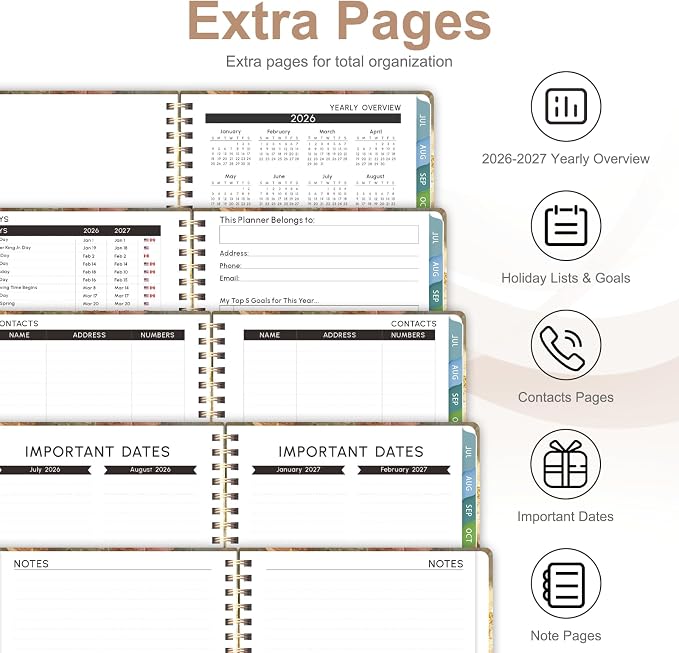 Planner 2026-2027, Weekly and Monthly Academic Planner, July 2026 - Image 5