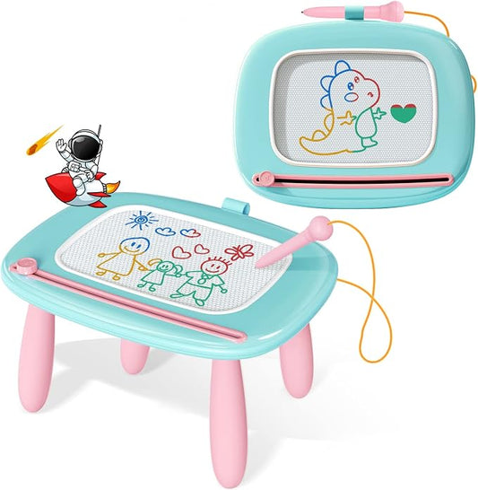 Kikidex Toddlers Toys Age 1-3, Magnetic Drawing Board, Doodle Board Pad by Kikidex