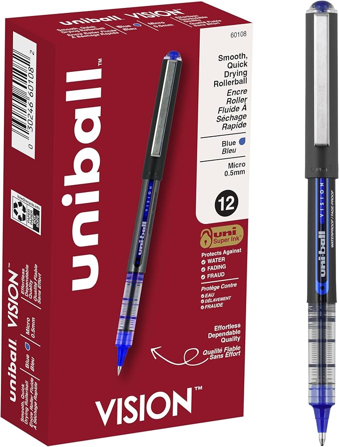 Uniball Vision Rollerball Pen by uni-ball