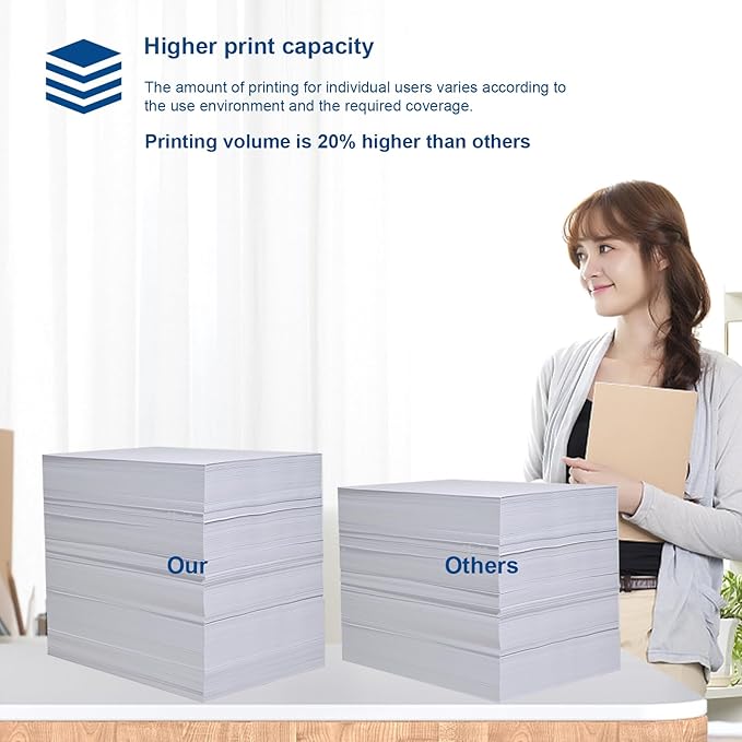 SJIC35P Ink Cartridge (BK/C/M/Y) Replacement for SJIC35P Ink Cartridge Set of ColorWorks C6000Au C6000Pu C6500Au C6500Pu Printer (4-Pack 80ml)-DeskLoop Office