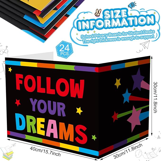 Honoson 24 Pcs Bulk Inspirational Privacy Folders - Image 2