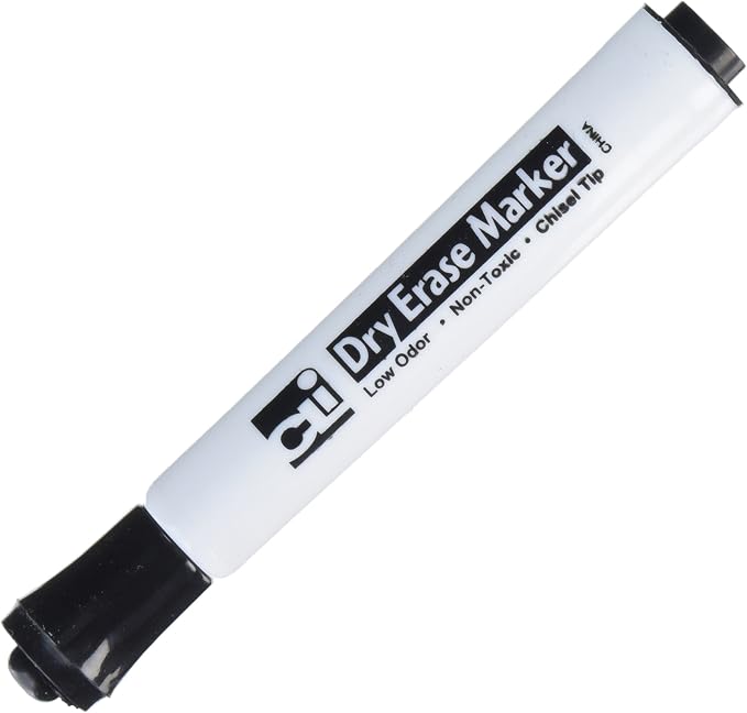Charles Leonard Dry Erase Markers, Barrel Style by CharlesLeonard