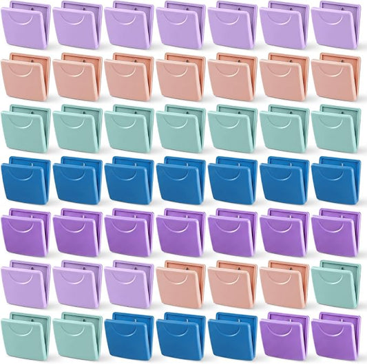 50 Pack Magnetic Clips for Whiteboard Colorful Magnet Clips for Fridge Heavy by Unknown
