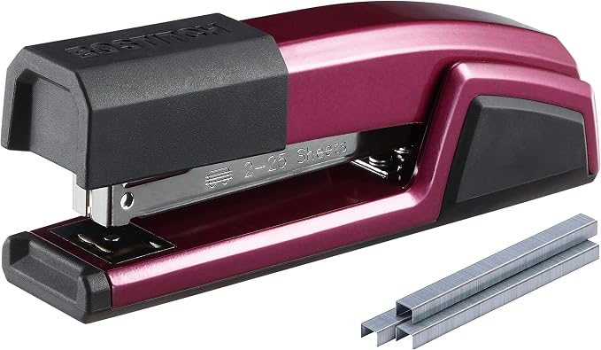 Bostitch Office Epic Metal 3 in 1 Stapler, 25 Sheet Capacity, Includes 210 by BostitchOfficeProducts