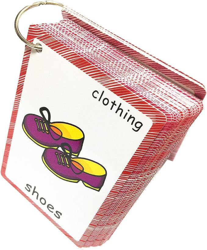 Set of Clothing and Weather Flash Cards - Image 3