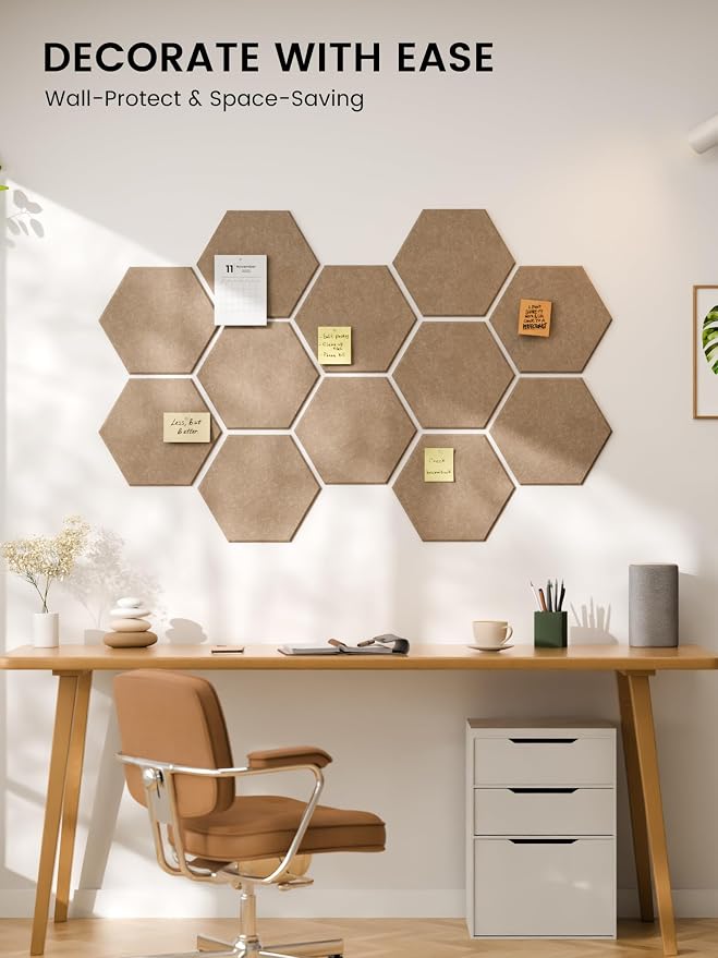 Fluxynara Hexagon Cork Board Alternative - Image 4