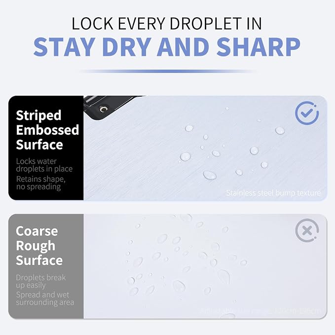 Clipboard Folder, with Dual Metal Clips, Embossed-Texture, Folding 360° Rotating - Image 8