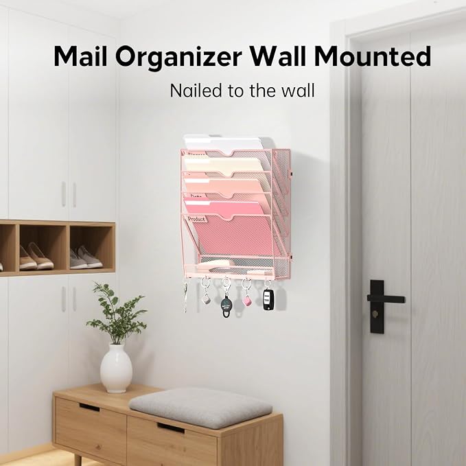 5 Tier Wall File Organizer - Image 5