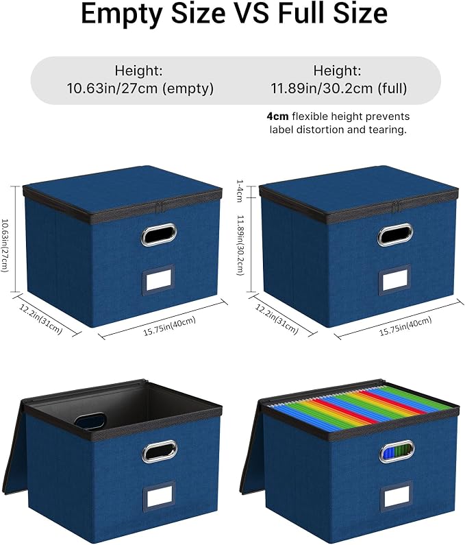 Oterri File Organizer Boxes - Image 2