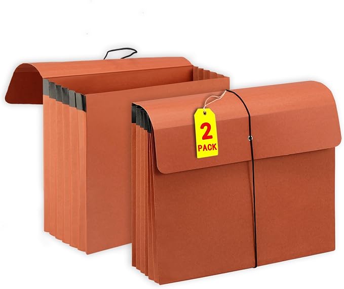 2 Packs Expanding File Folder by Unknown