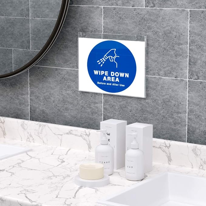 NIUBEE 10-Packs 8.5x11 Sign Holder Horizontal - Image 7