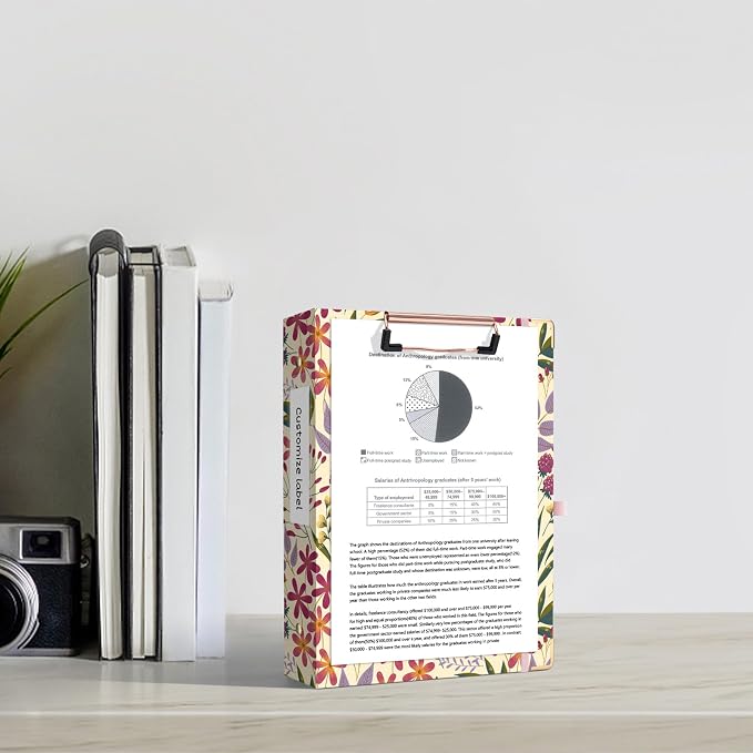 Ospelelf Mini 3 Ring Binder 1 Inch, Cute Binder - Image 7