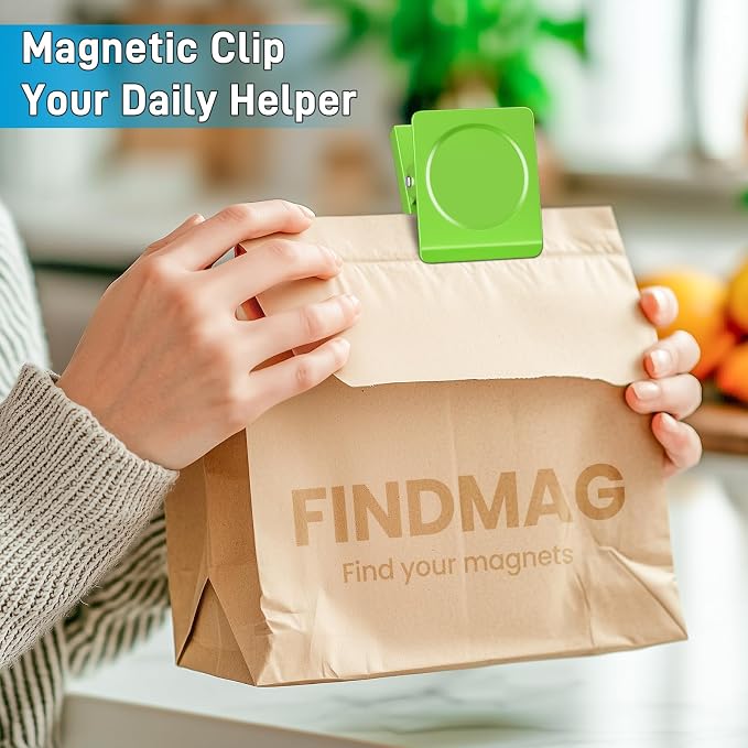 FINDMAG Extra Strong Magnetic Clips Heavy Duty, 4 Pack Super Large Magnetic - Image 5