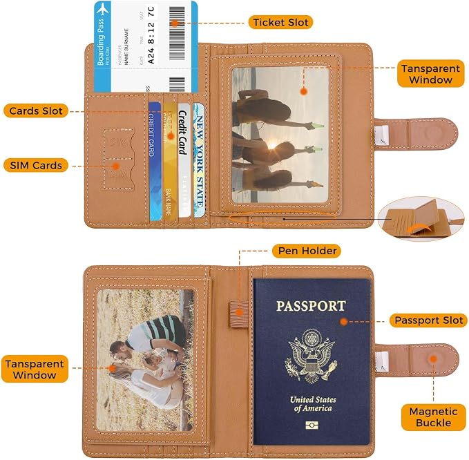 Melsbrinna Rfid Passport Holder - Image 3