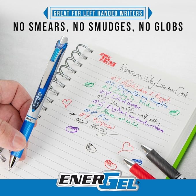 Pentel EnerGel RTX RT Liquid Gel Pen - Image 3