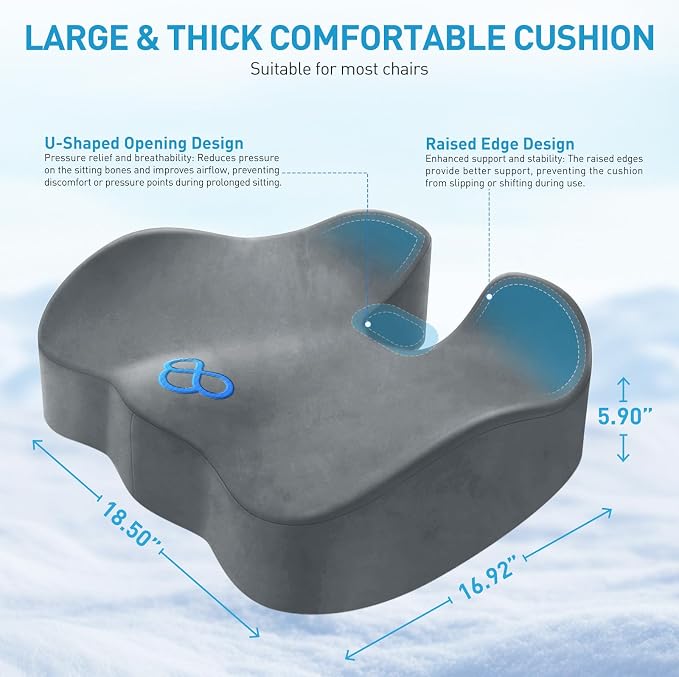 BlissTrends Extra Thick Seat Cushion - Image 2