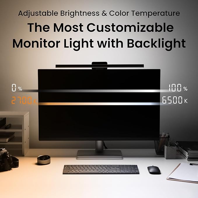 BenQ ScreenBar Halo 2 LED Monitor Light Bar - Image 4