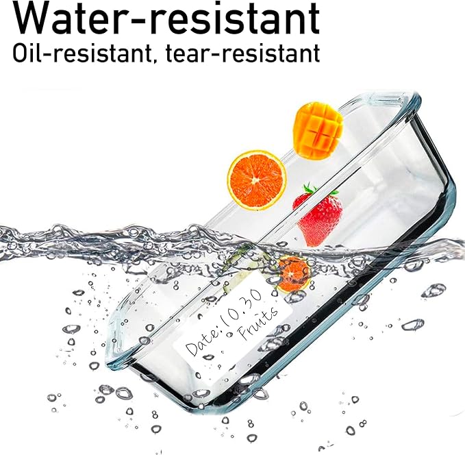 1000 Pcs Blank Removable Freezer Labels Water Oil Resistant - Image 4
