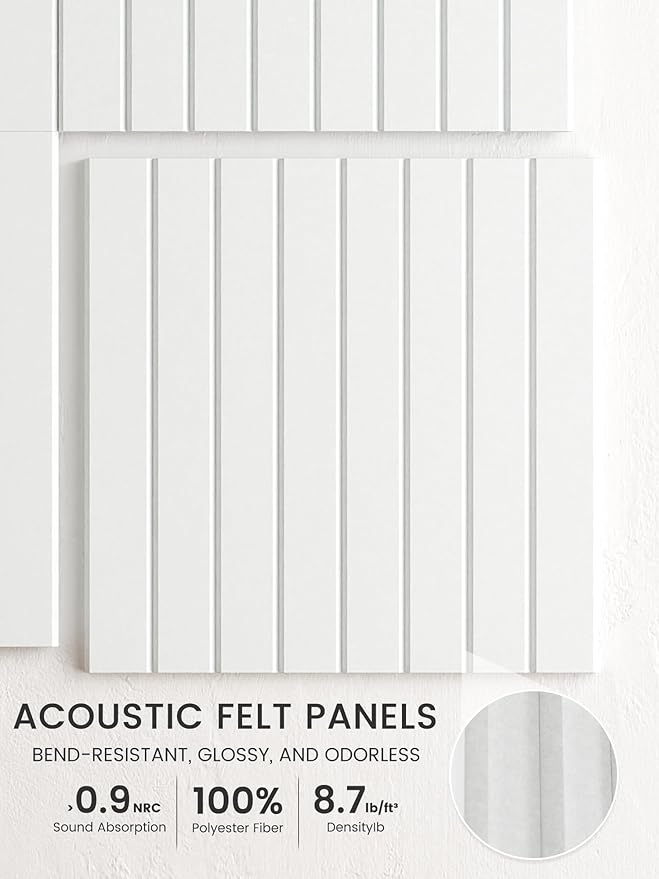 Bumusty Large Cork Board Alternative-48 x 36" Felt Bulletin Board Tiles - Image 3