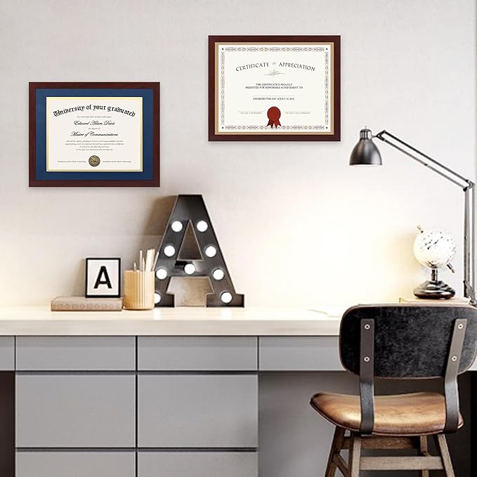 upsimples 11x14 Diploma Frame Certificate Degree Document Frame - Image 6